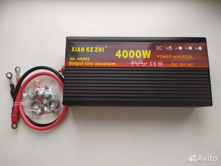 Инвертор с 12 на 220 4000 Вт