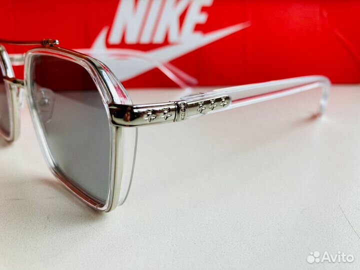 Фотохромные очки Cartier Aviator металлик