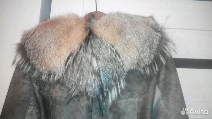 Дублёнка натуральная 44-46разм