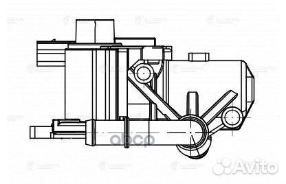 Клапан EGR (рециркуляции выхл. газов) Renault D