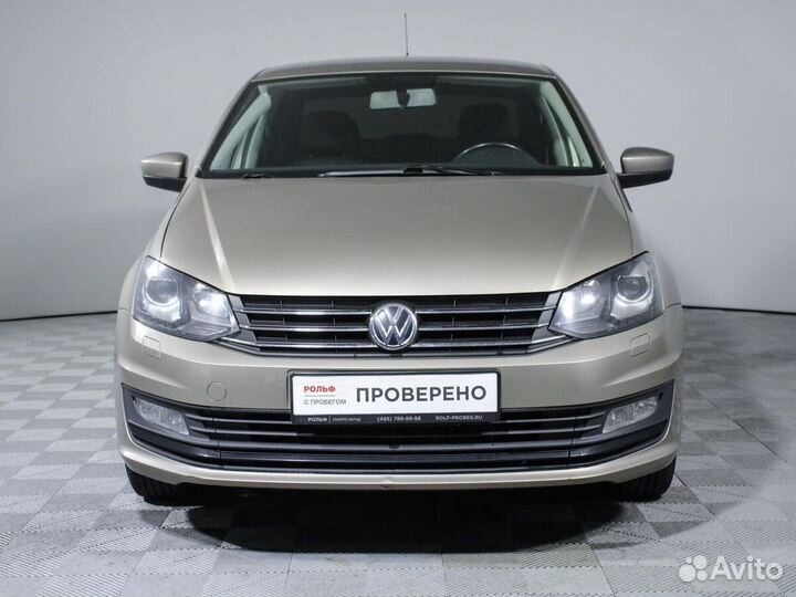 Volkswagen Polo 1.6 МТ, 2015, 140 797 км
