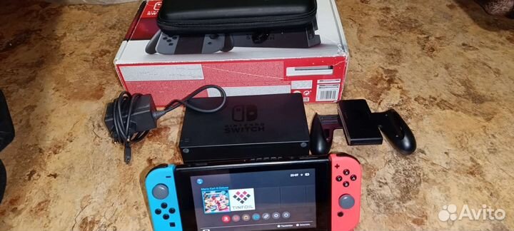 Nintendo switch rev 1 прошитая. Продажа / обмен