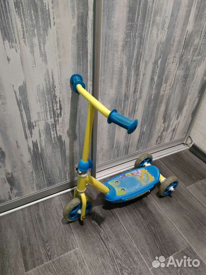 Самокат детский трехколесный бу