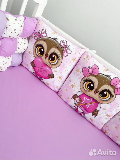 Бортики в кроватку (комплекты на заказ)