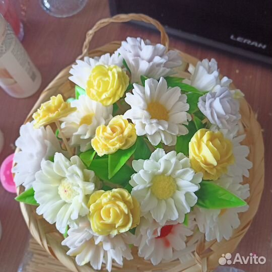 Букеты из мыла ручной работы