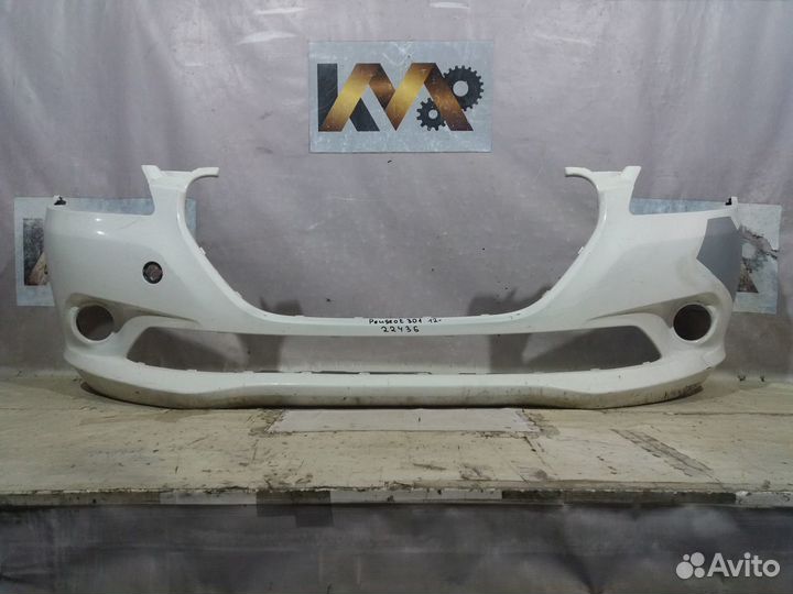 Пежо 301 2012- Бампер передний 22436