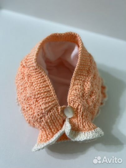 Шапка зимняя для девочки на 1-1,5 года
