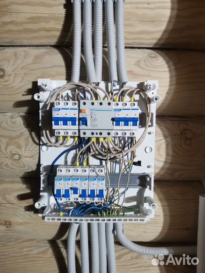 Новогодняя подсветка, электрика