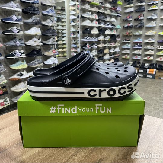 Кроксы Crocs Literide Clog Black размер 29-31