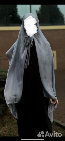 Шарф (шейла на завязках)