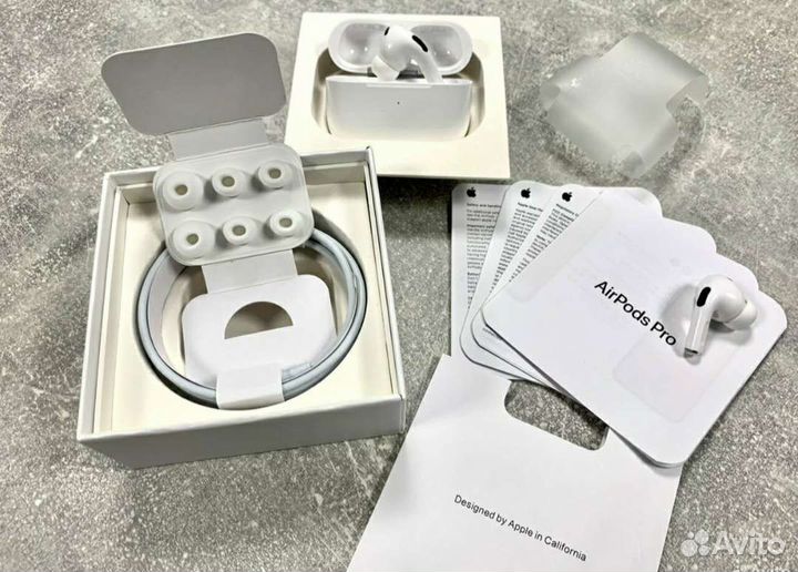 Airpods pro 2 с шумоподавлением 1 в 1 + доставка
