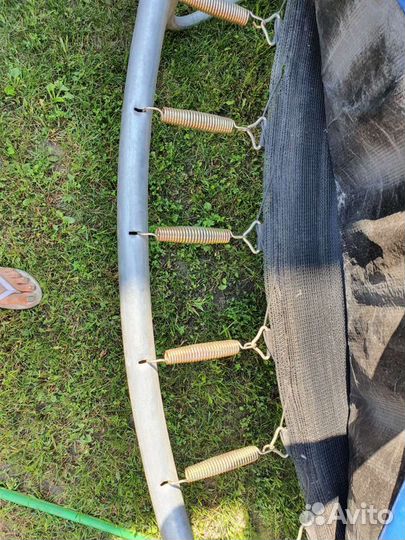 Батут с сеткой