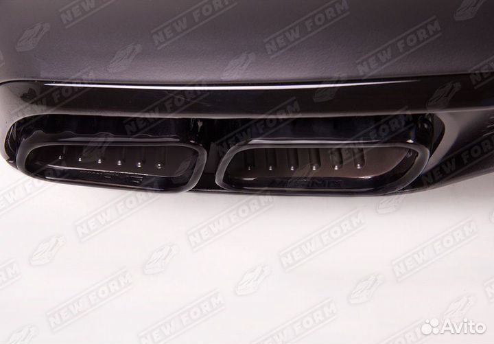 Диффузор с насадками 63 AMG Mercedes GLE V167