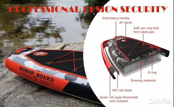 Доска для сап серфинг Sup Board Funwater honor 10B