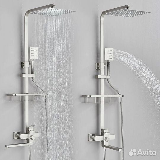 Душевая система с тропическим душем