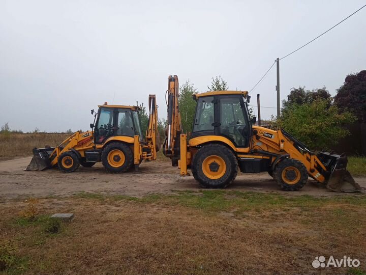 Услуги самосвала, экскаватора погрузчика jcb
