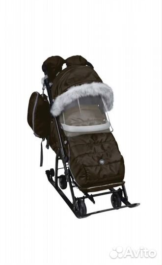 Детские санки коляска