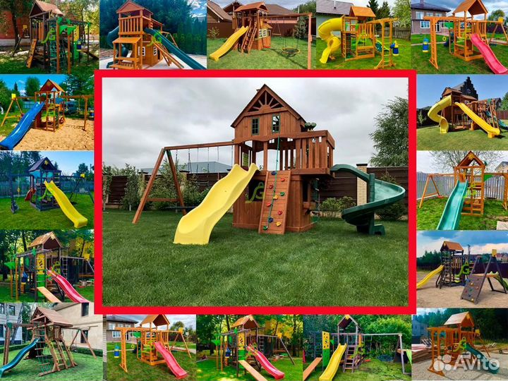 Игровой комплекс для детей на дачу