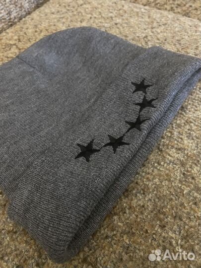 Шапка женская серая