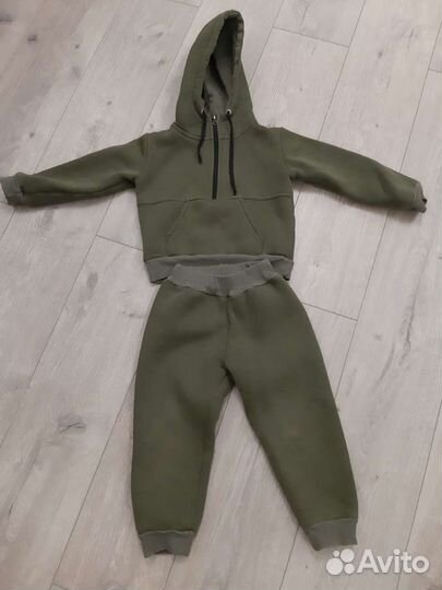 Утепленный костюм с начесом