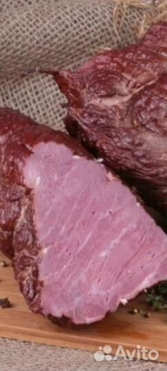 Мясо копчёное лось, кабан