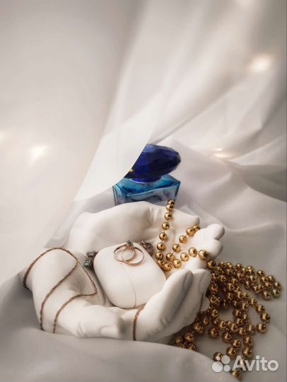 Кашпо руки Давида / ладошки из гипса