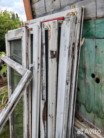 Створки от оконных рам деревянные