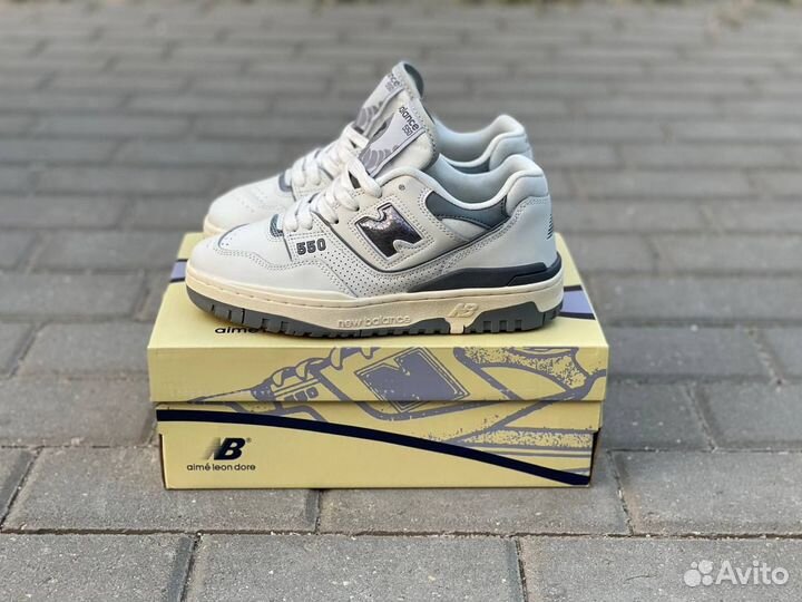 New balance 550 серые