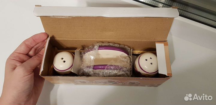 Набор на стол (солонка, перечница, салфетница)