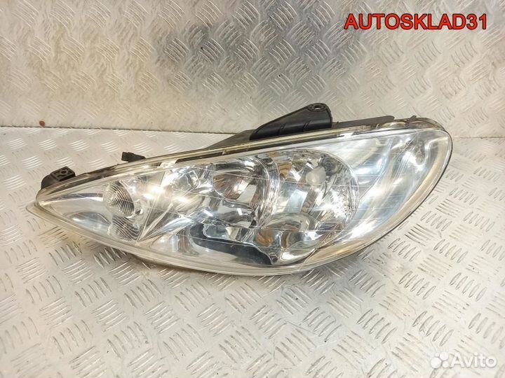 Фара левая Peugeot 206 9660535680