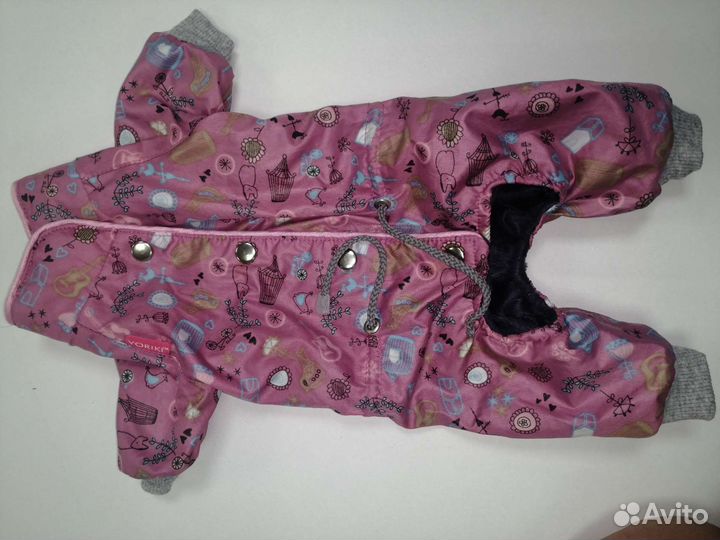 Тёплый комбинезон для собак