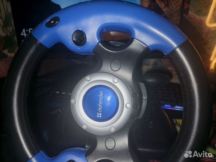 Игровой руль defender 90