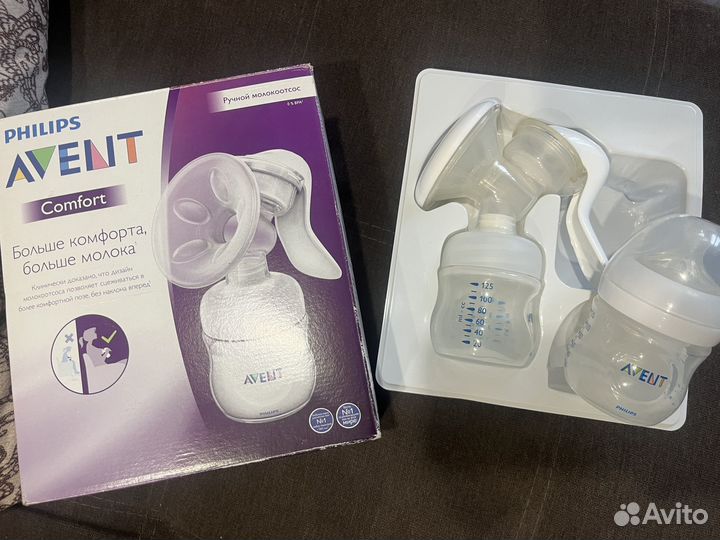 Молокоотсос avent ручной