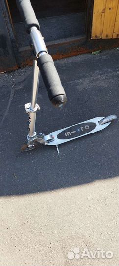 Самокат Micro sprite silver