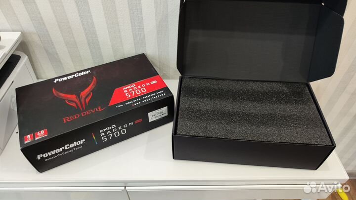 Видеокарта powercolor red devil amd radeon rx5700