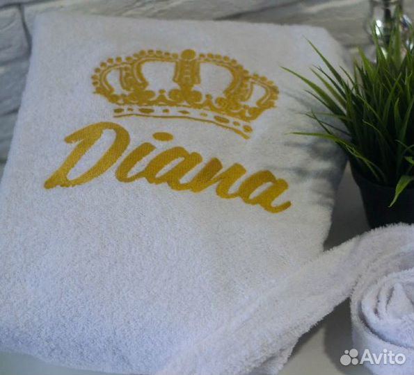 Махровый халат