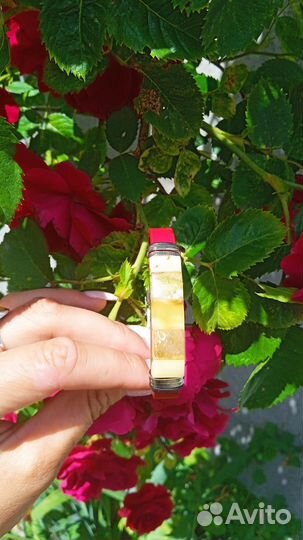 Браслеты с янтарём