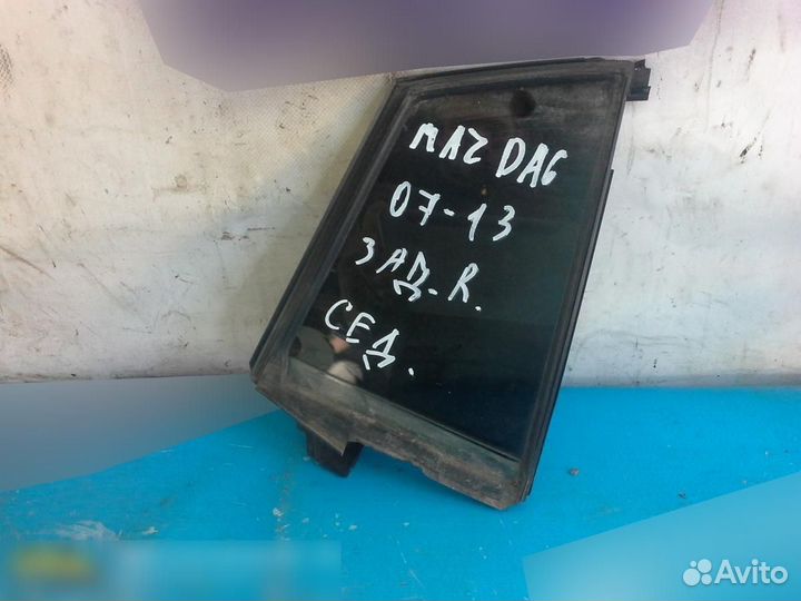 Стекло двери задней правой Mazda Mazda 6 (GH) 2007