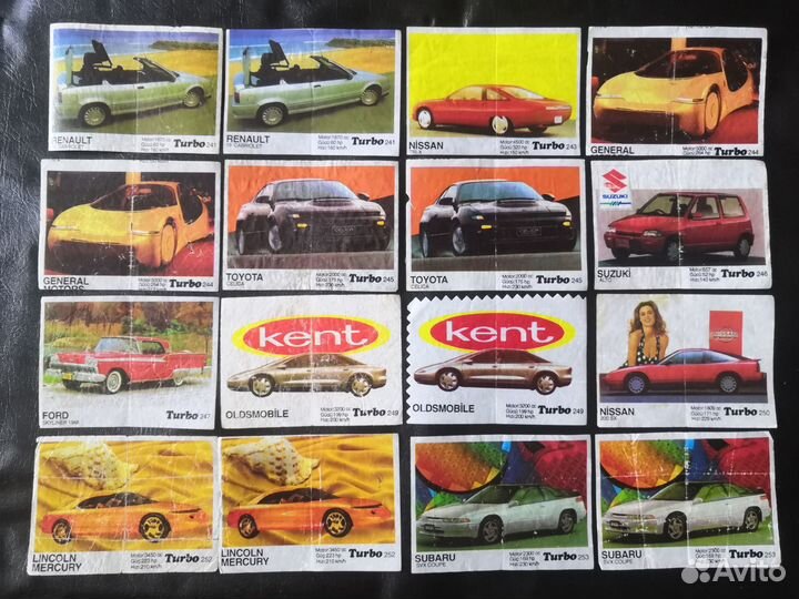 Вкладыши Turbo #1