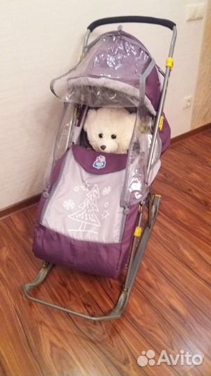 Санки коляска ника