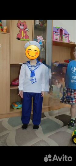 Костюм моряка новогодний