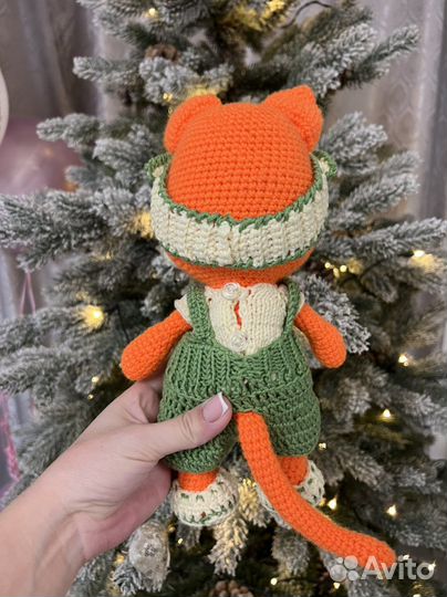 Котик ручной работы