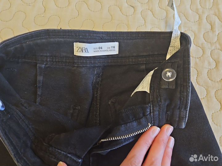Джинсы zara для девочки 116