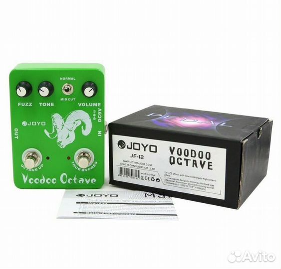 Педаль эффектов joyo JF-12-Voodoo-Octave