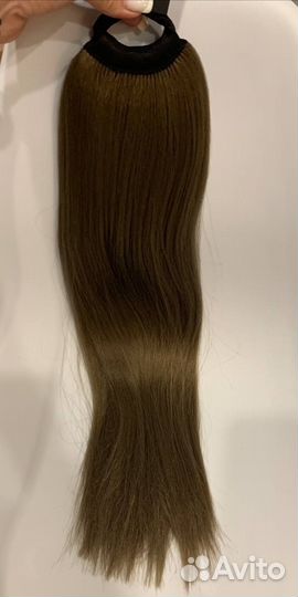 Шиньон накладной хвост на резинке