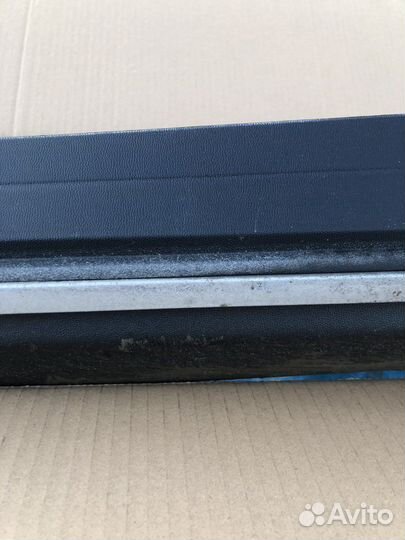 Накладка на пороги mercedes gle w166