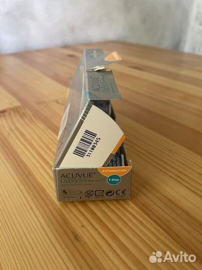 Линзы acuvue oasys for astigmatism