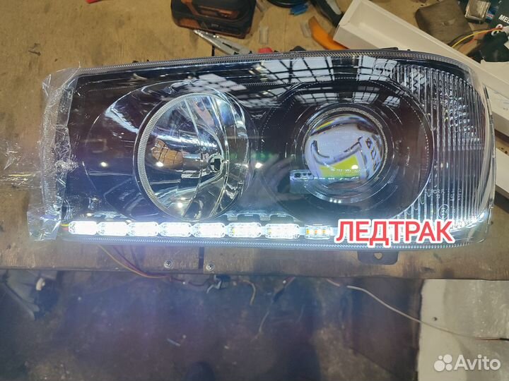 Фары Daf 95 105 фара Даф с Bi-Led линзой