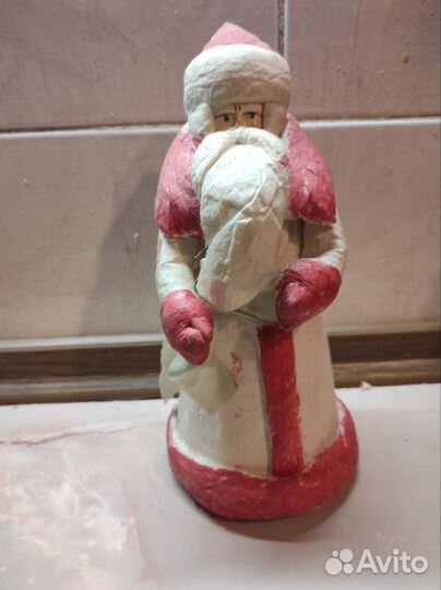 Дед мороз СССР из папье-маше