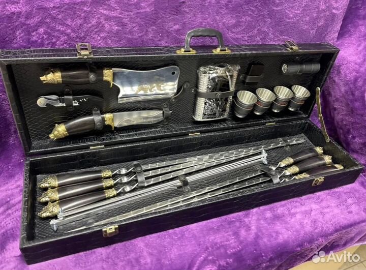 Шашлычный подарочный набор